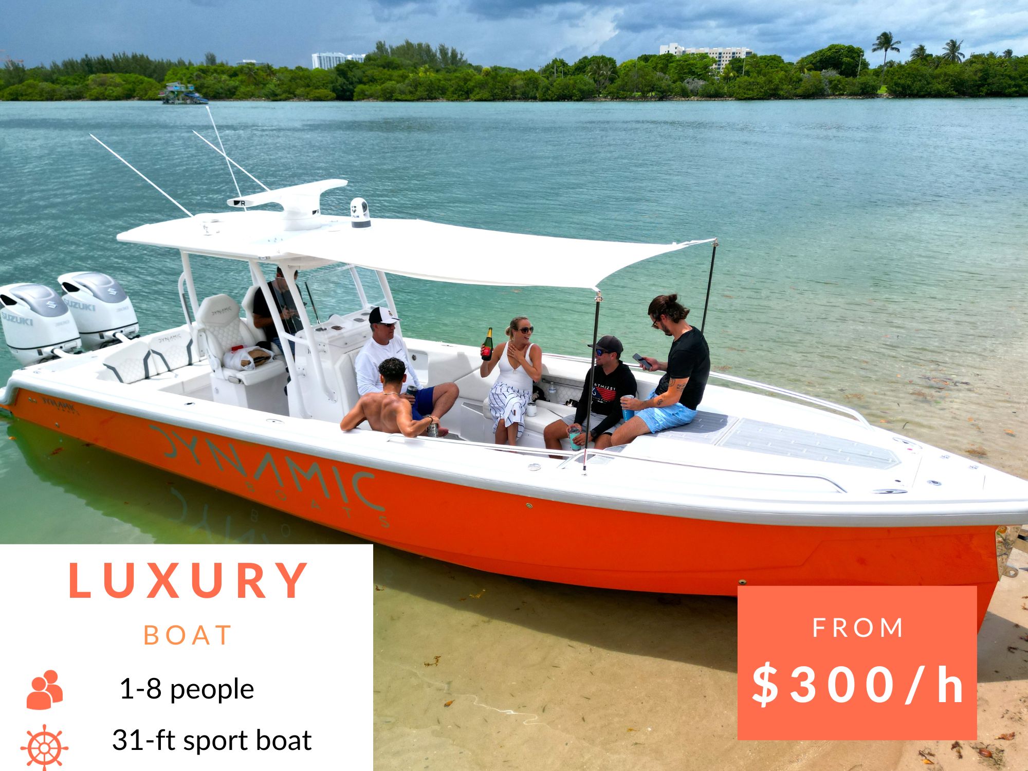 Best Luxury Boat Rentals In Miami For Social Gatherings. Dynamic Boat Rentals.