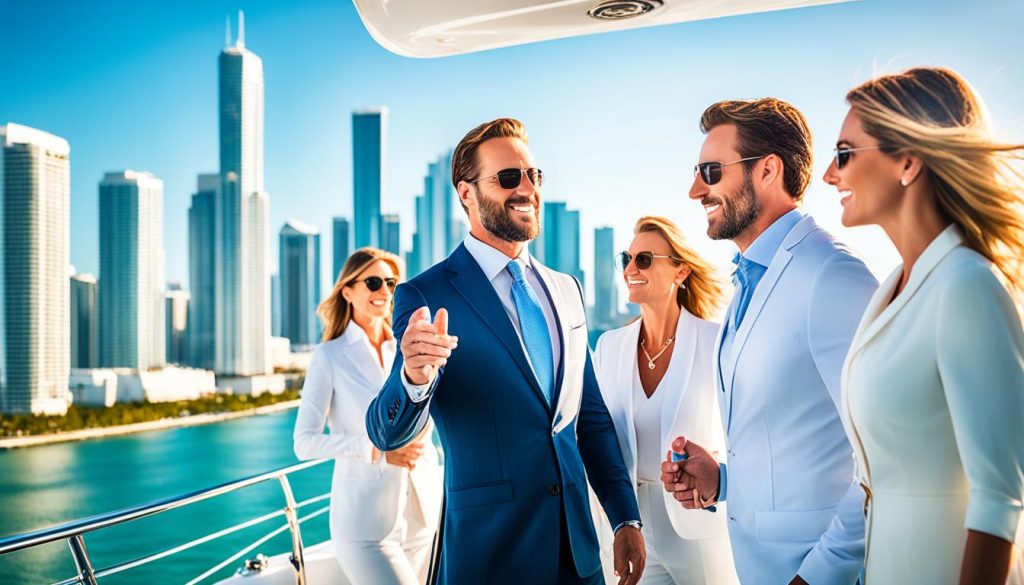 Corporate boat charters Miami