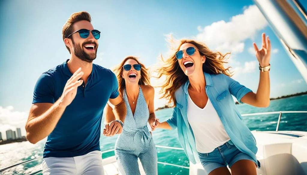 Happy Customers On Miami Yacht Rental