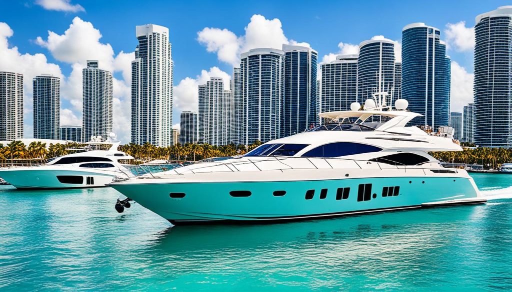 Variety Of Yachts Miami