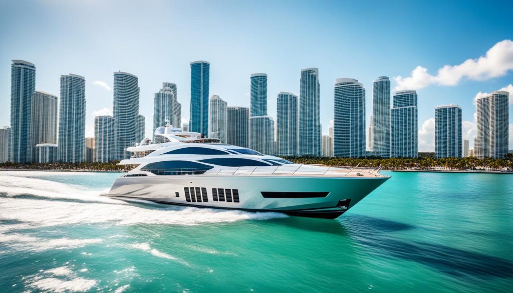 luxury yacht charter companies in South Florida